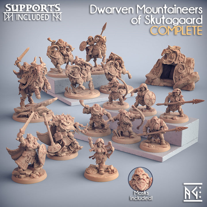 Artisan Guild - 2022/04 Dwarven Mountaineers of Skutagaard