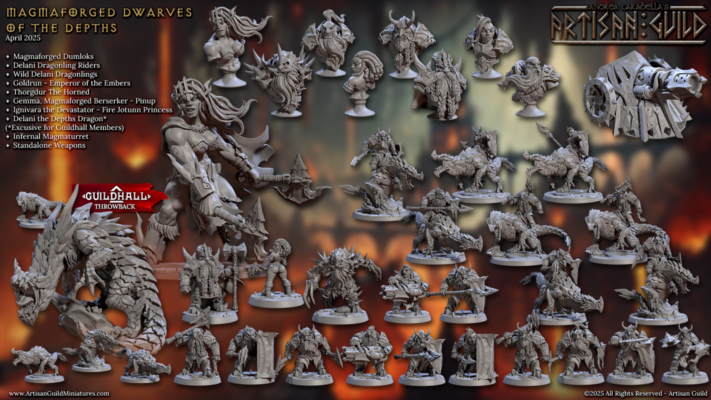 2025/04 - Magmaforged Dwarves of the Depths