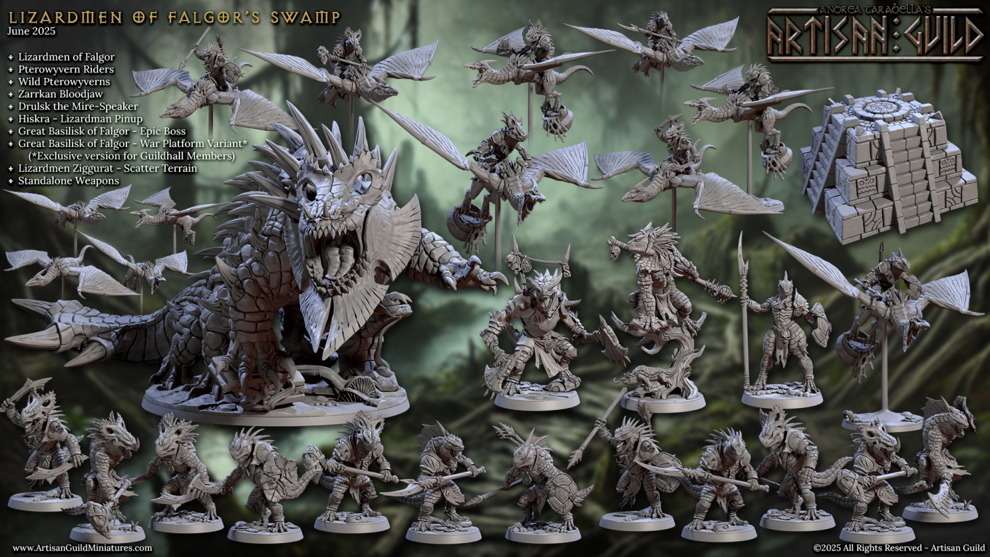 2025/06 - Lizardmen of Falgor's Swamp