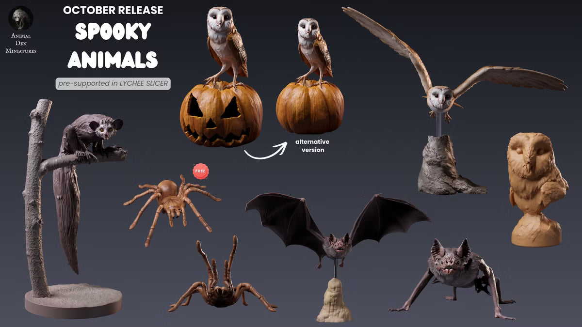 2026/10 - Spooky Animals