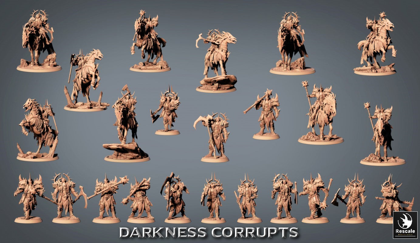 Unique 9th Age Queen of the Glacial Depths + Frost Bitten Berserkers | newest Miniatures | Daemons | The Dark Gods | 9th Age