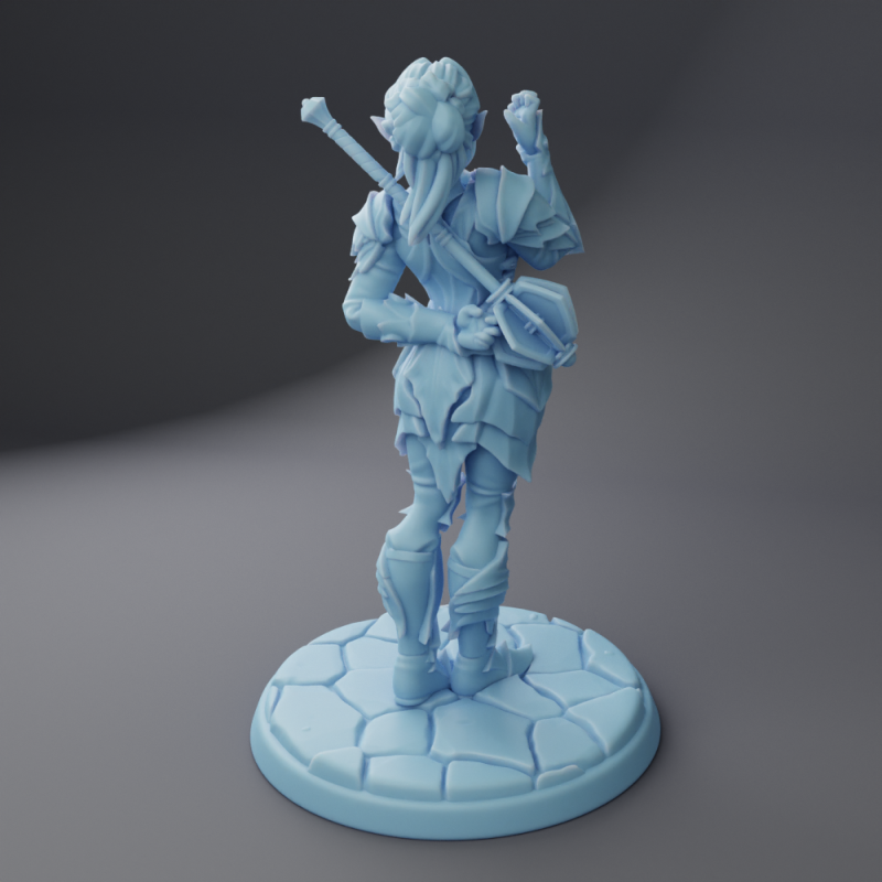 Mindy the Drow Paladin
