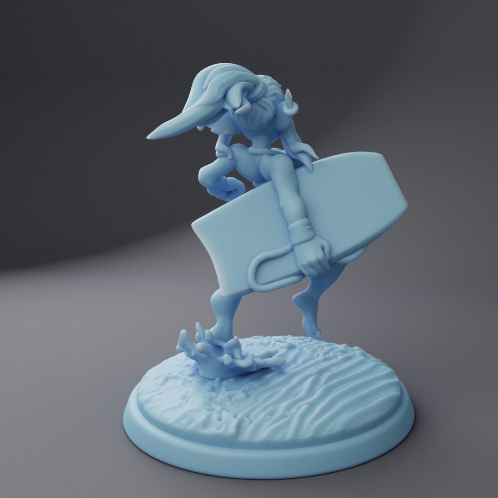 miniature Jane - Goblin Beachgoer by Twin Goddess