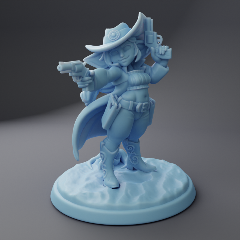 miniature Goblin Gunslinger by Twin Goddess