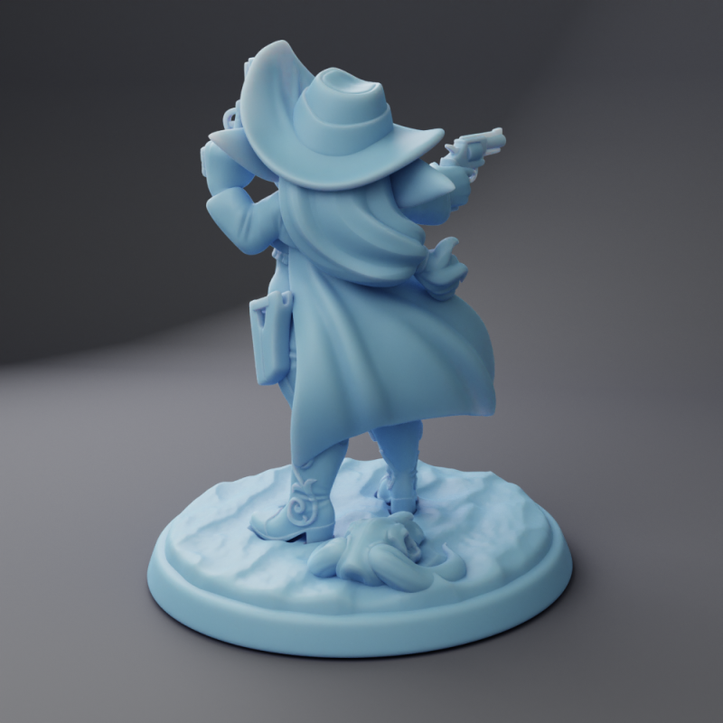 miniature Goblin Gunslinger by Twin Goddess