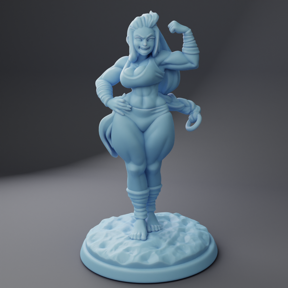 miniature Skadi - Beachgoer by Twin Goddess