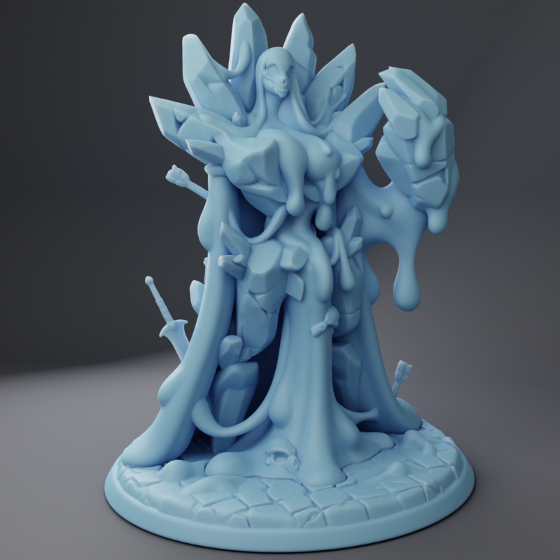 Miniature Lvl 99 Slime by Twin Goddess Miniatures