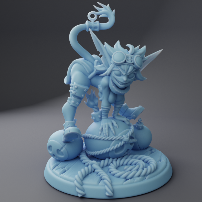 miniature Bomb Goblin by Twin Goddess Miniatures