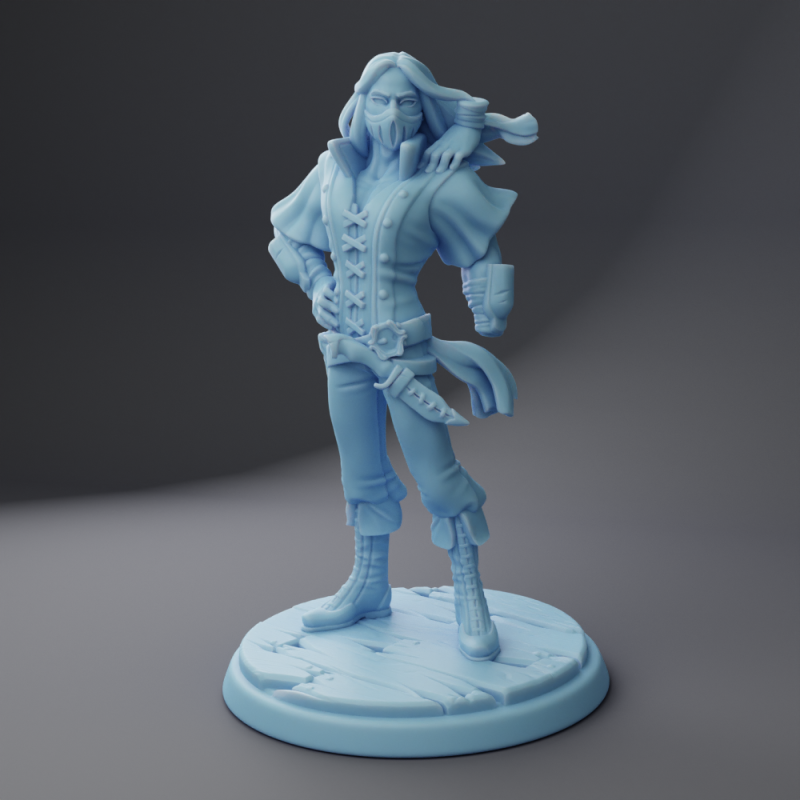miniature Space Pirate Grimzod by Twin Goddess