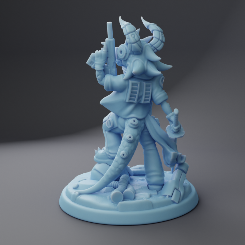 miniature Cyber Kobold by Twin Goddess