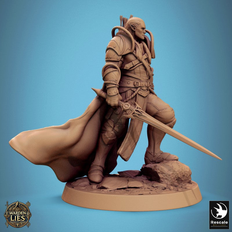 Moon Elf Sentinel - Stand General