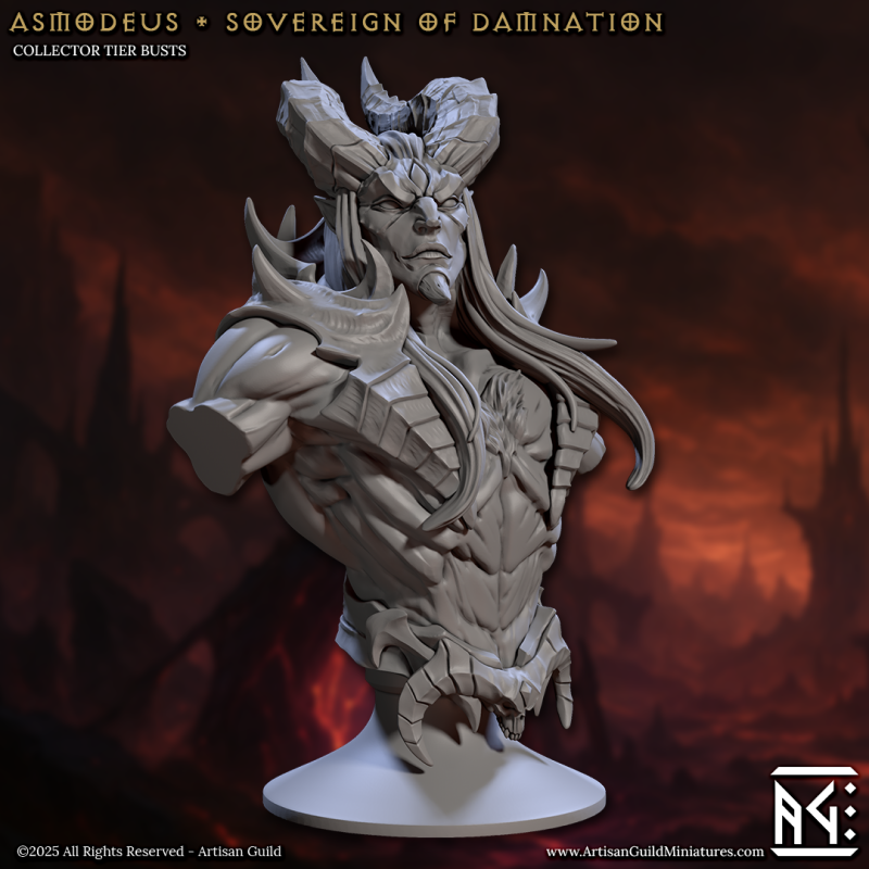 Asmodeus - Sovereign of Damnation - Bust