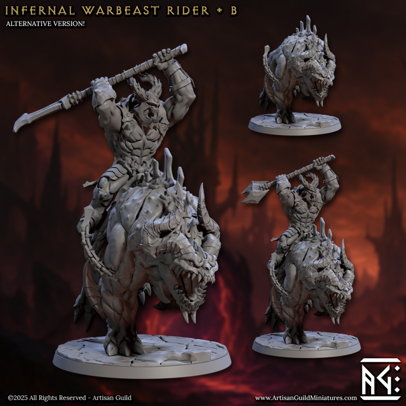 Infernal Warbeast Riders - V2