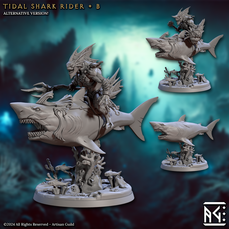Tidal Shark Rider - B