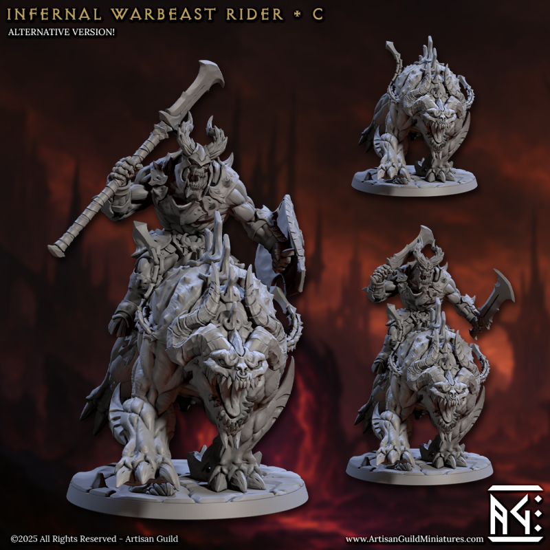 Infernal Warbeast Riders - V3