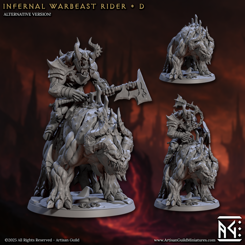 Infernal Warbeast Riders - V4