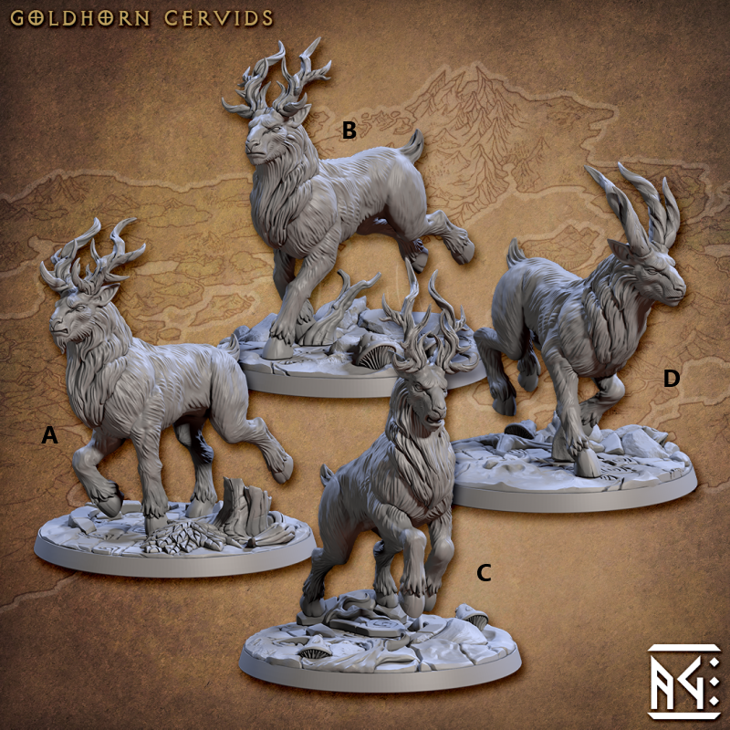Miniature Cervid - Wild by Artisan Guild