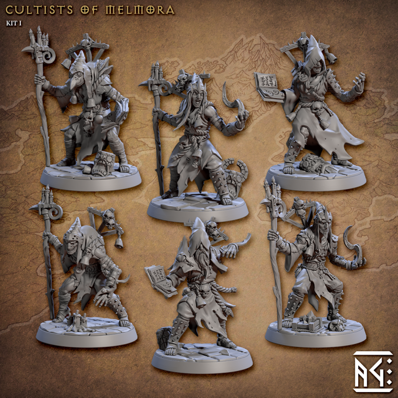 Cultist of Melmora - Set - Masked