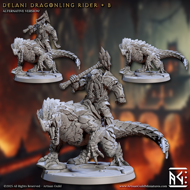 Delani Dragonling Riders - B