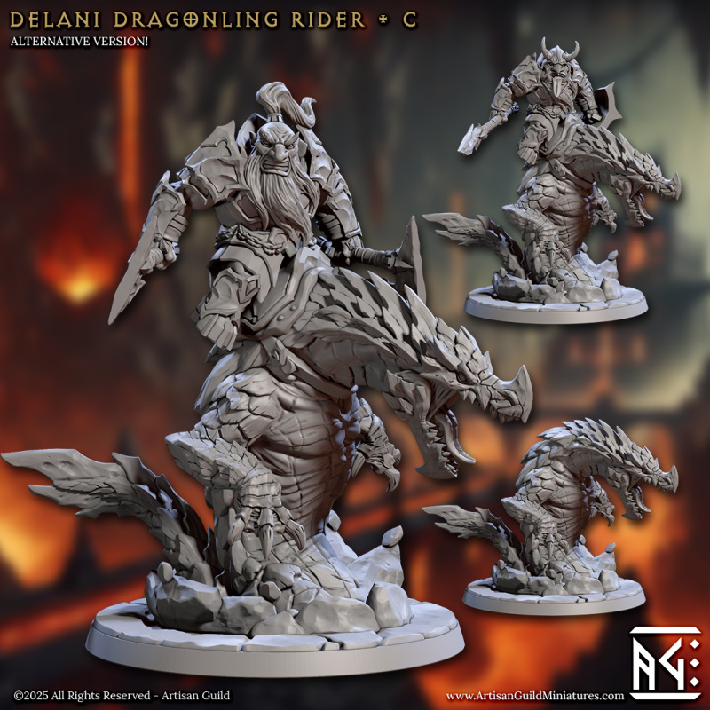 Delani Dragonling Riders - C