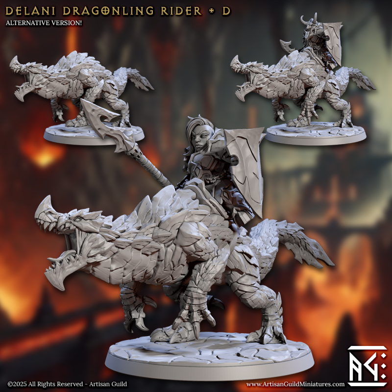 Delani Dragonling Riders - D