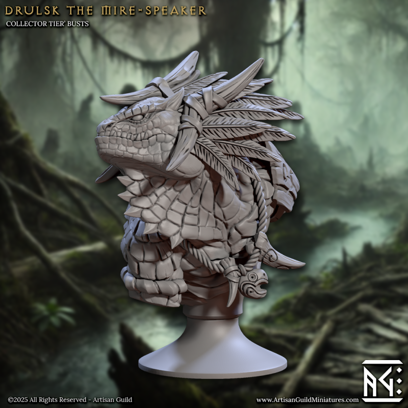 Drulsk the Mire-Speaker - Bust