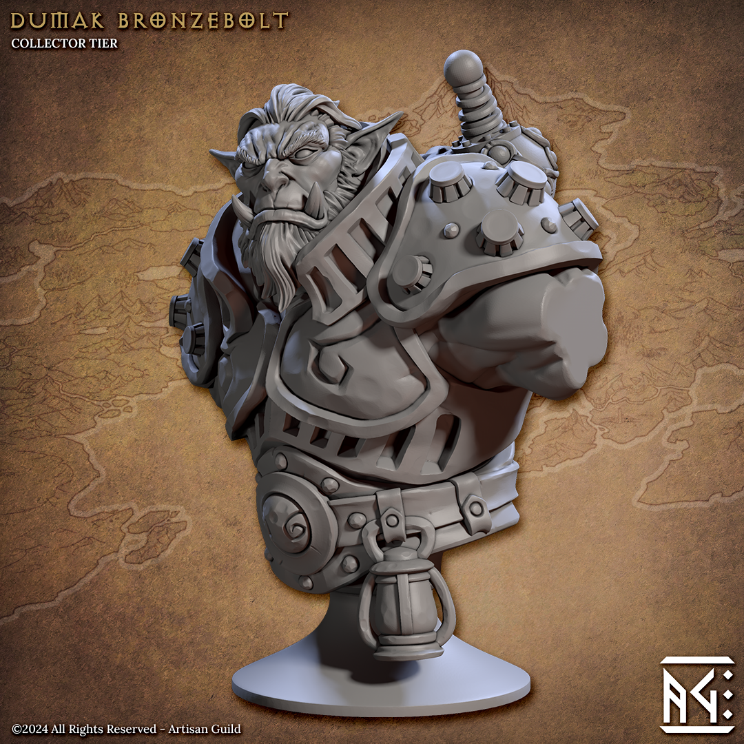 Dumak Bronzebolt - Bust