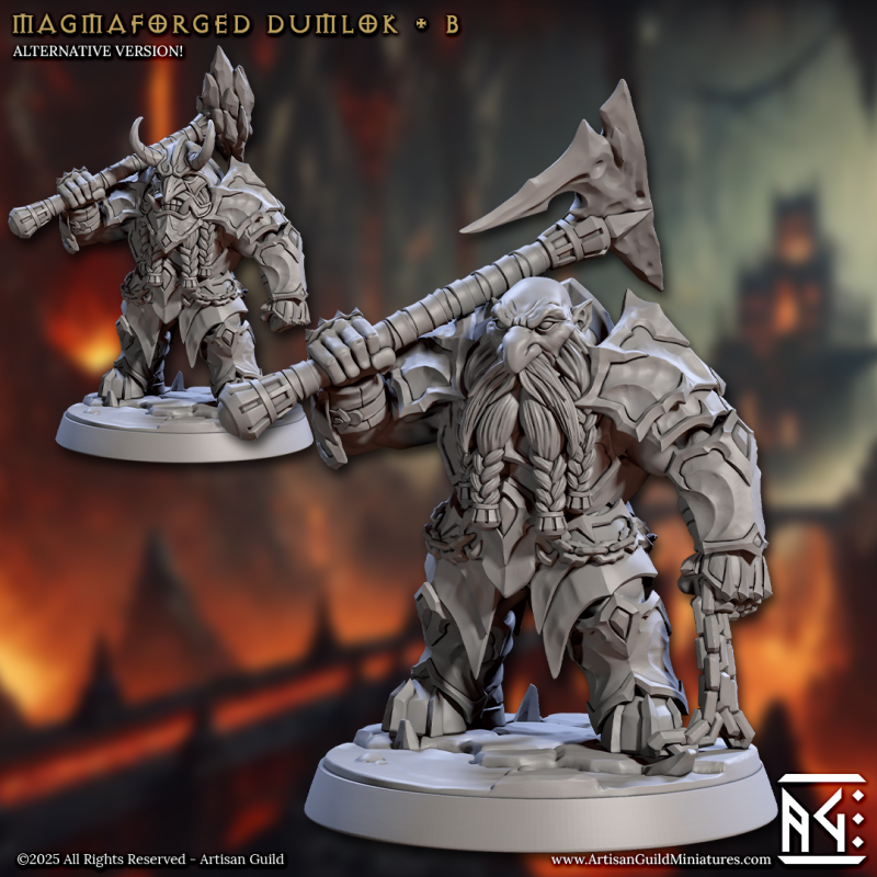Magmaforged Dumlok - B