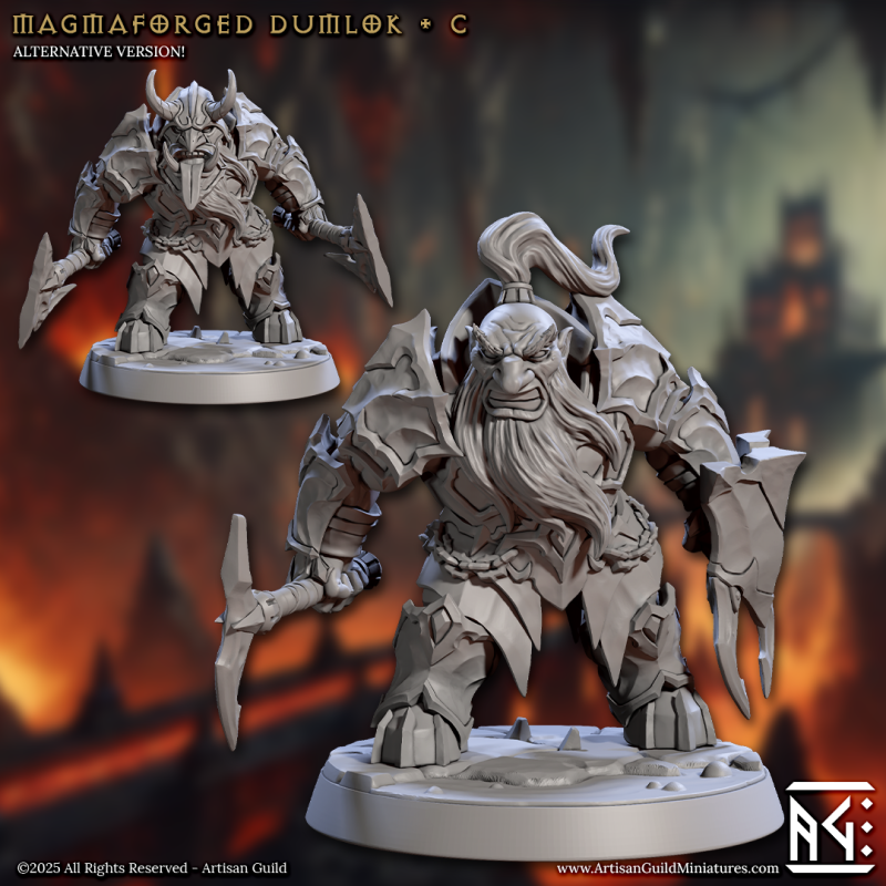 Magmaforged Dumlok - C