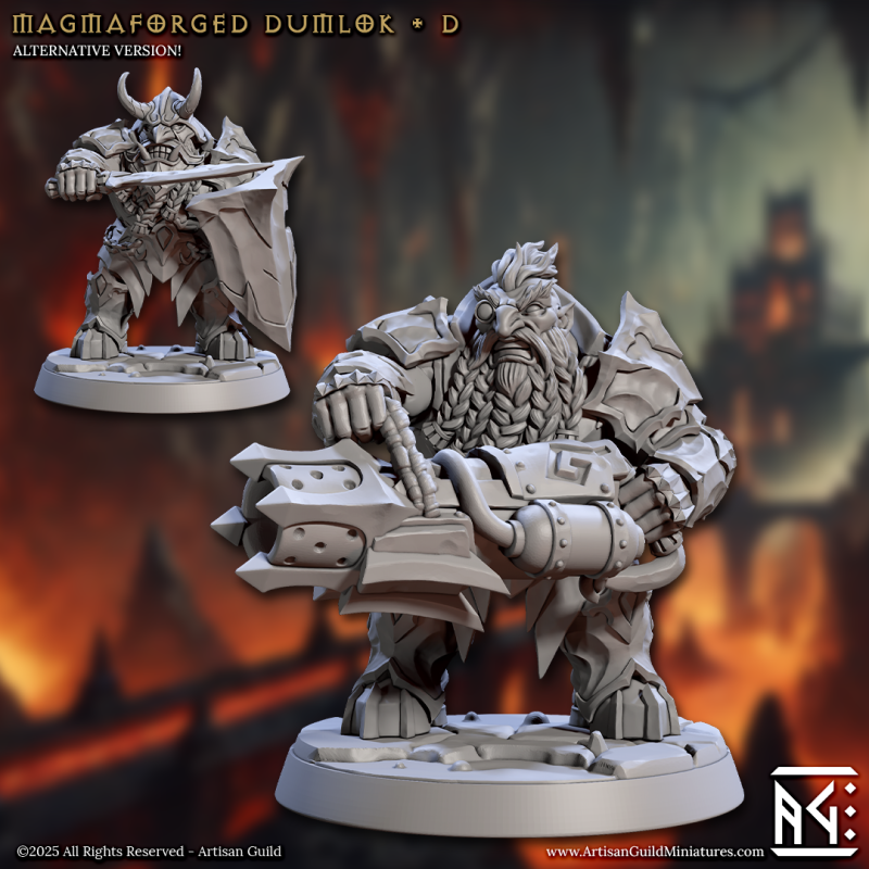 Magmaforged Dumlok - D