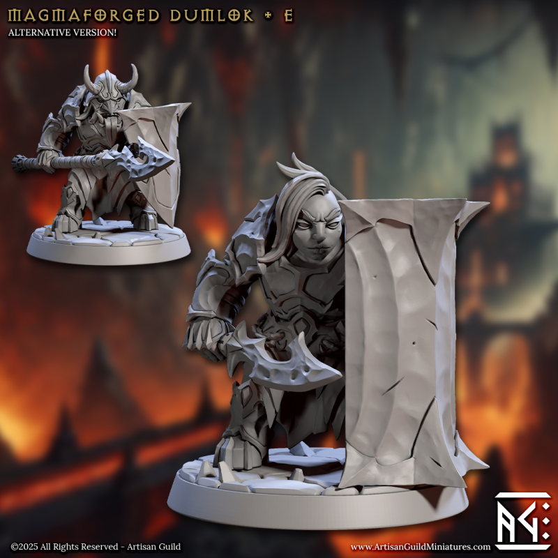 Magmaforged Dumlok - E