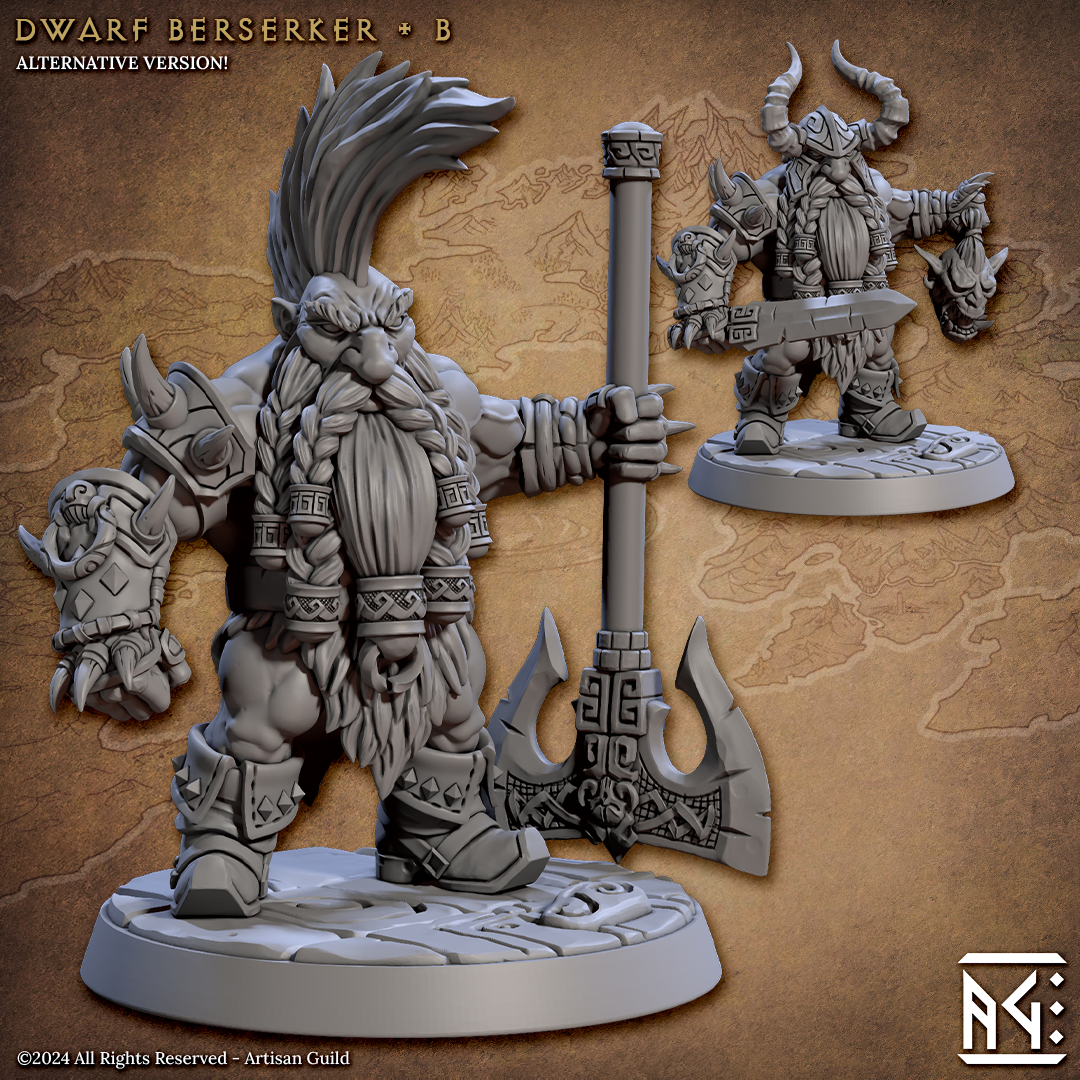 Dwarf Berserker B
