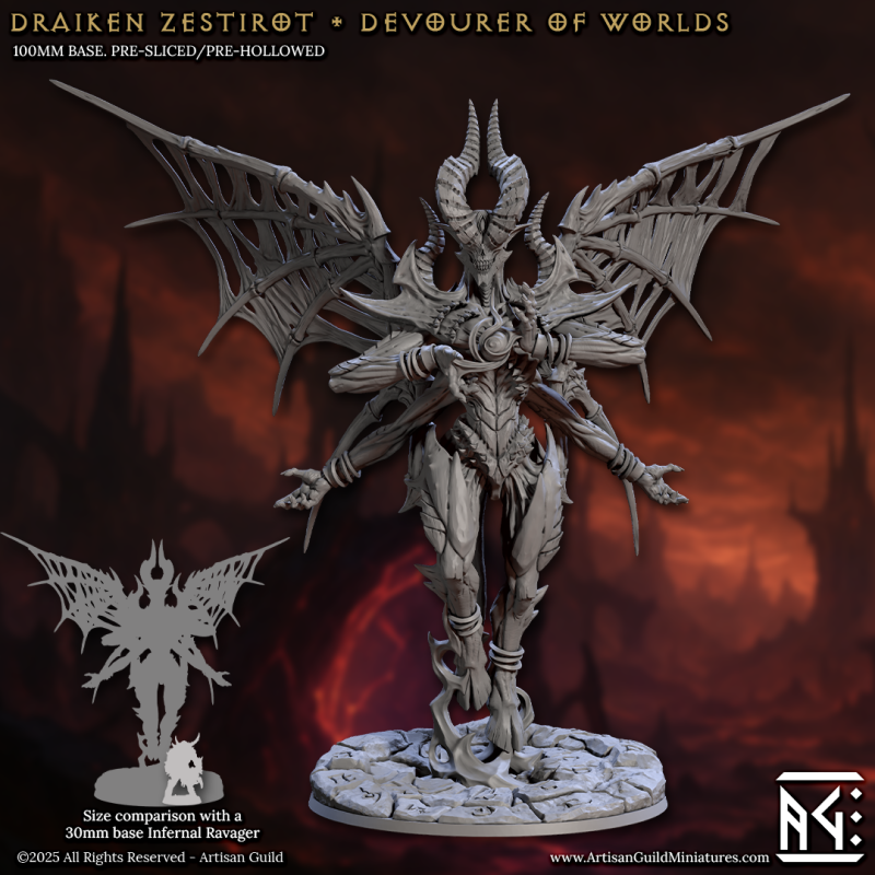 Draiken Zestirot - Devourer of Worlds