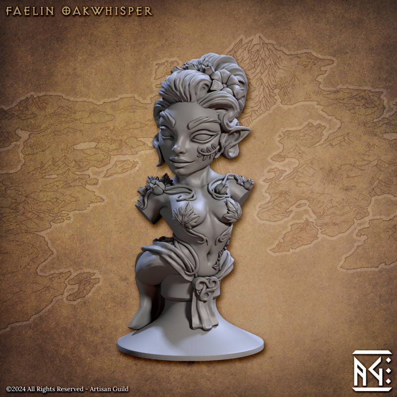 Faelin Oakwhisper - Bust