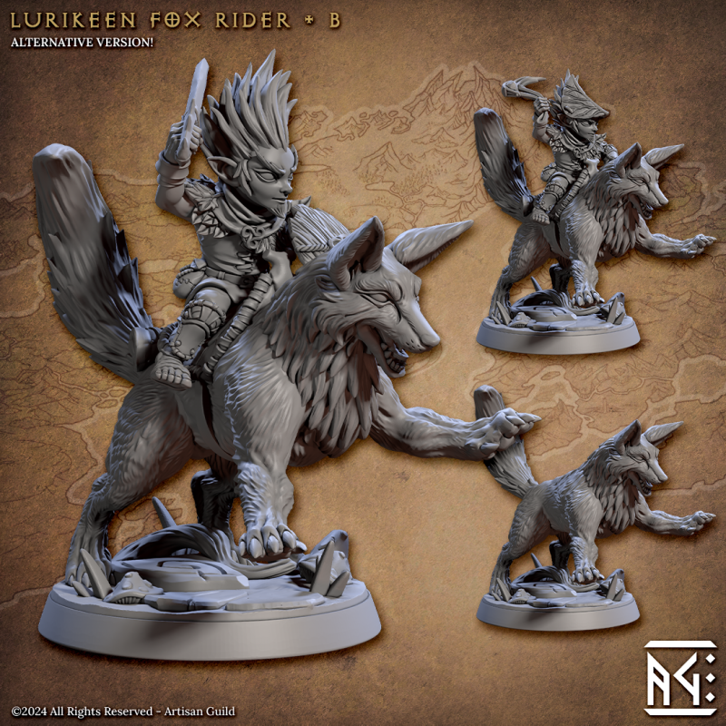 Lurikeen Foxrider - B