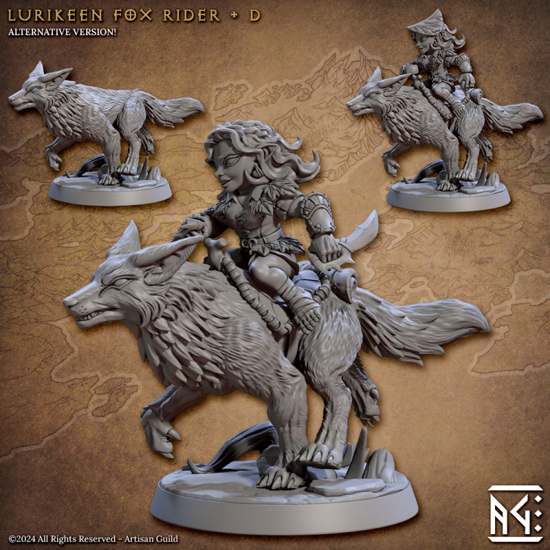 Lurikeen Foxrider - D
