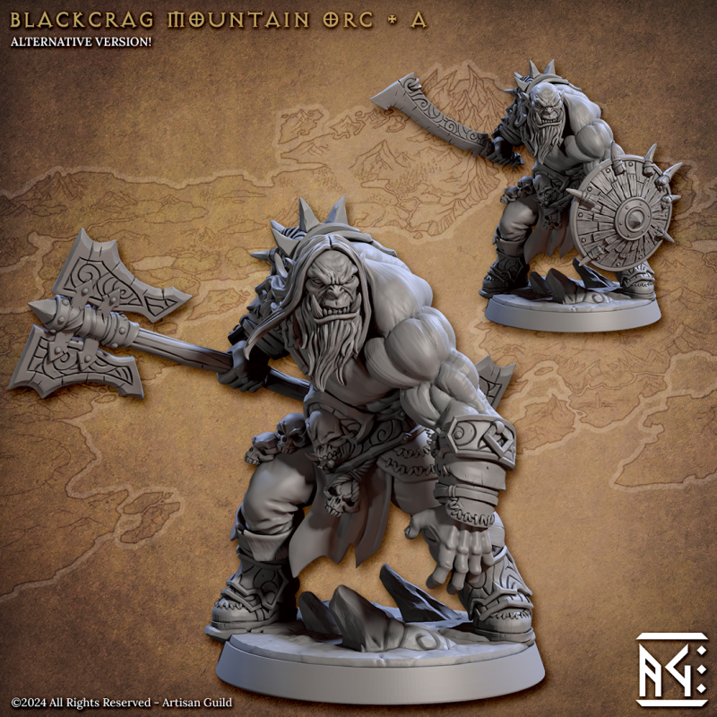 Blackcrag Mountain Orc - A