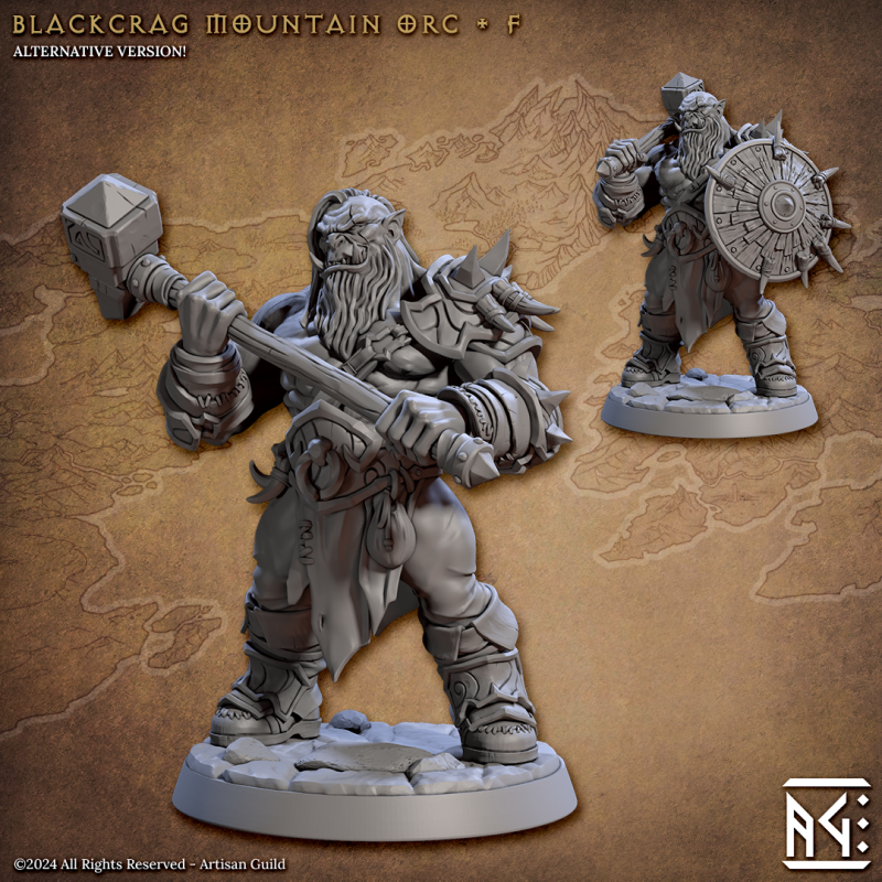 Blackcrag Mountain Orc - F