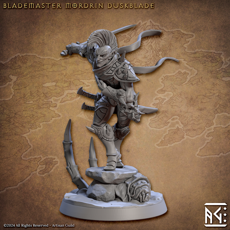 Blademaster Mordin Duskblade