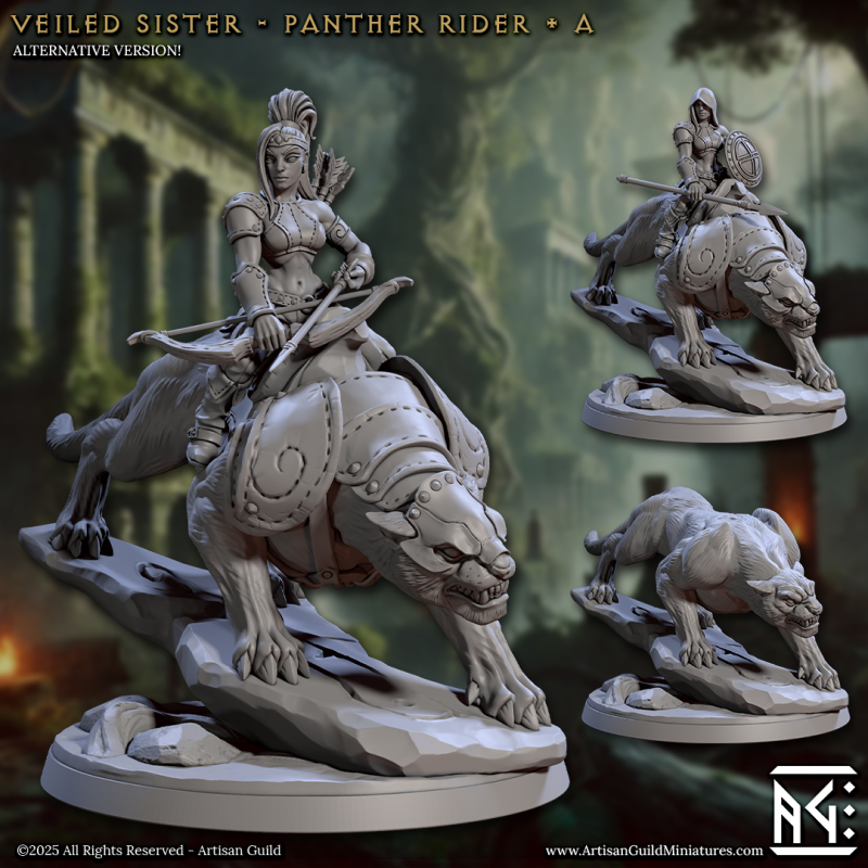 Veiled Sister - Panther Riders - A