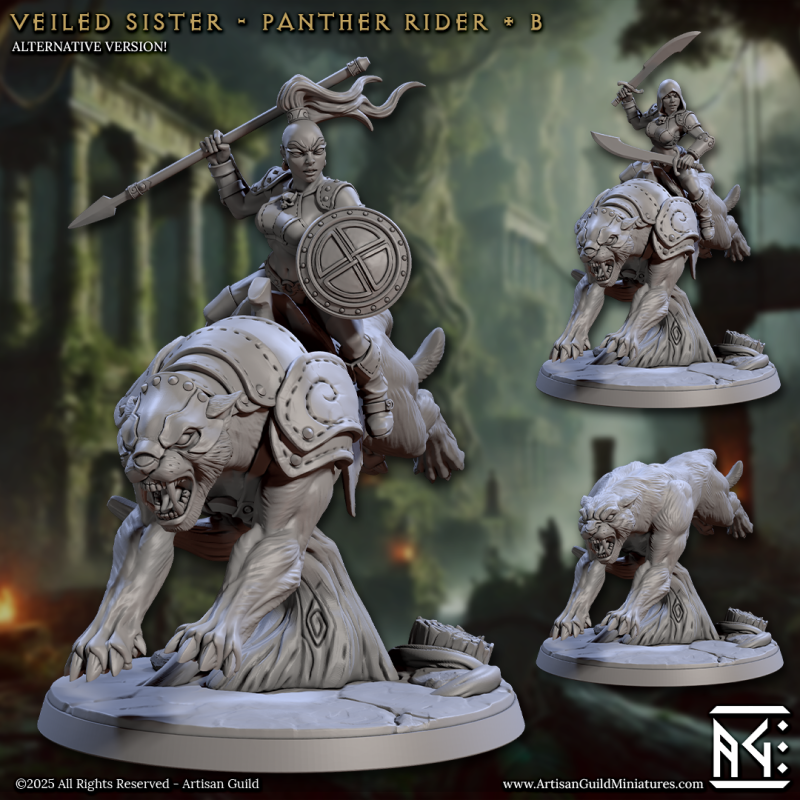 Veiled Sister - Panther Riders - B