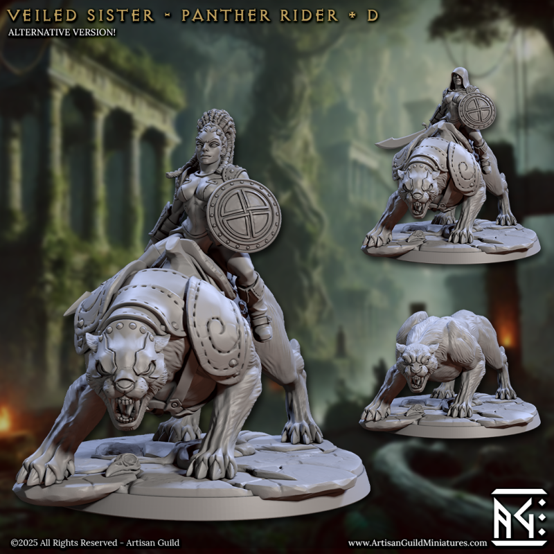 Veiled Sister - Panther Riders - D