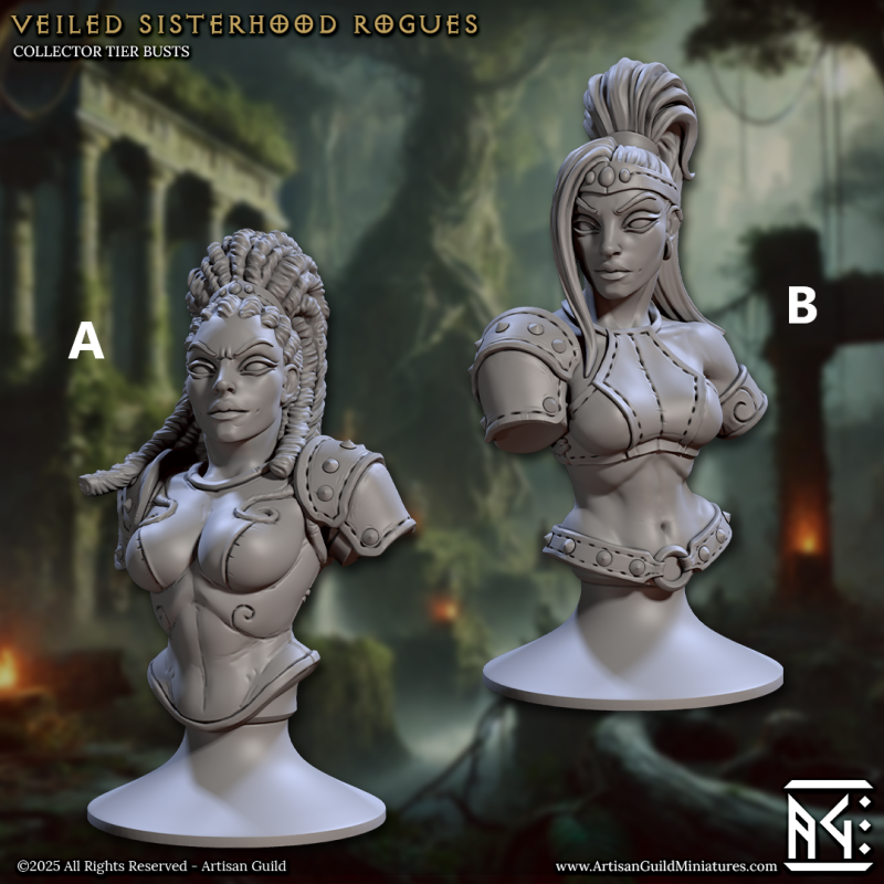 Veiled Sister - Rogues - Bust