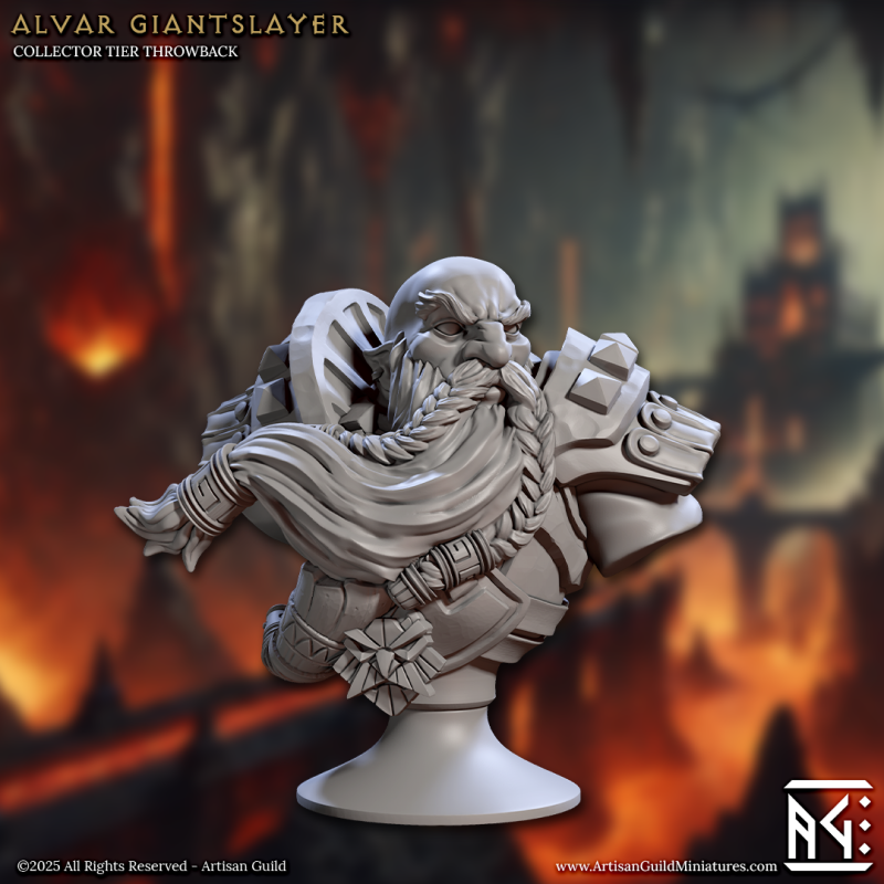 Alvar Giantslayer - Bust