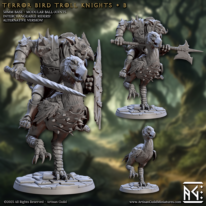 Terror Bird Troll Knight - B