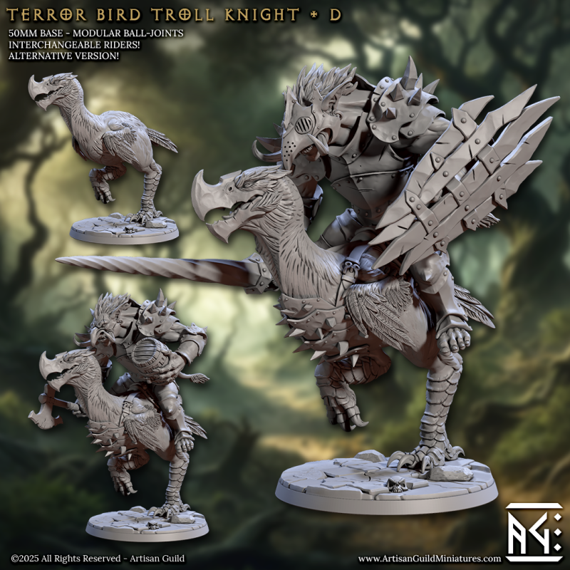 Terror Bird Troll Knight - D