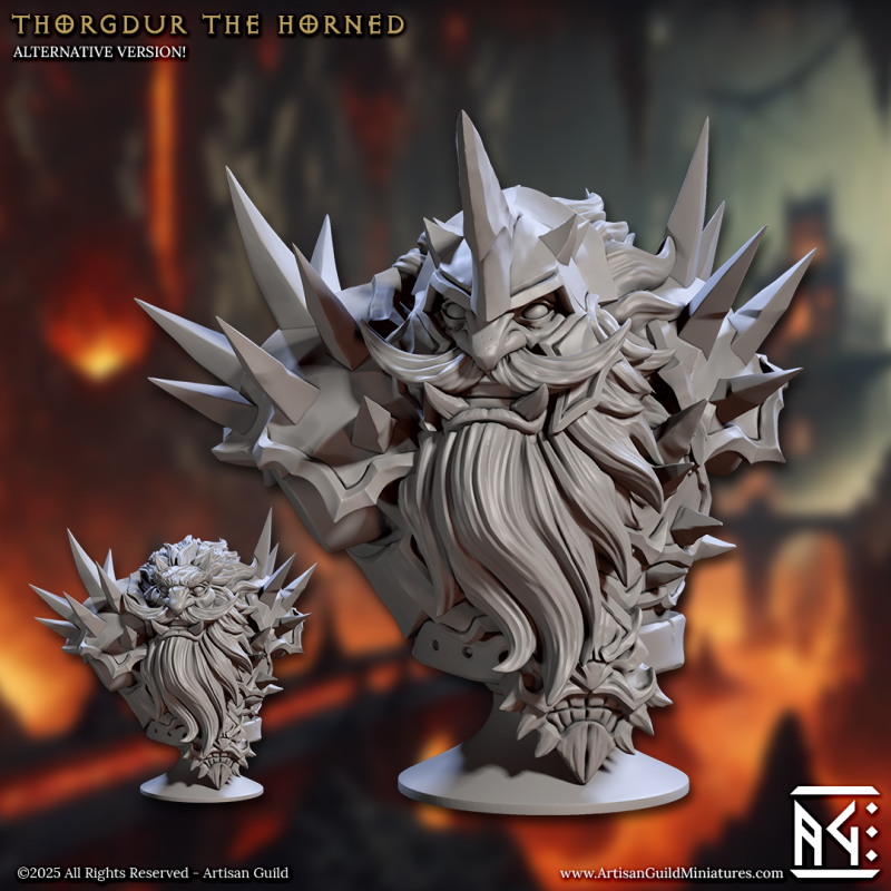Thorgdur the Horned - Bust