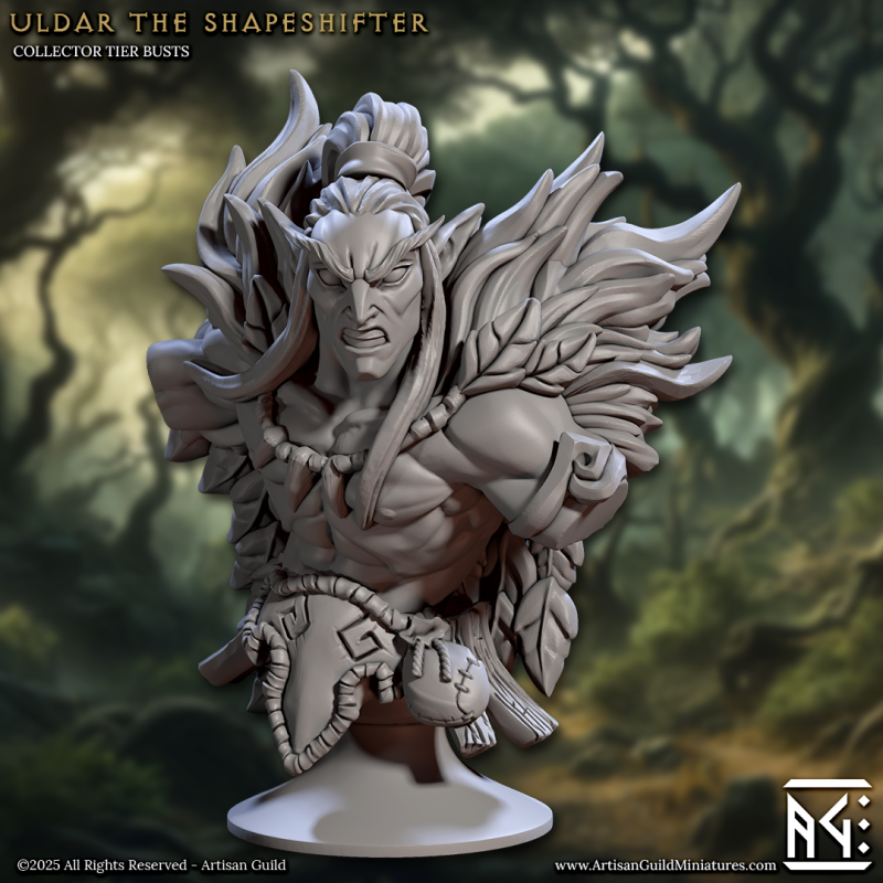 Uldar the Shapeshifter - Bust