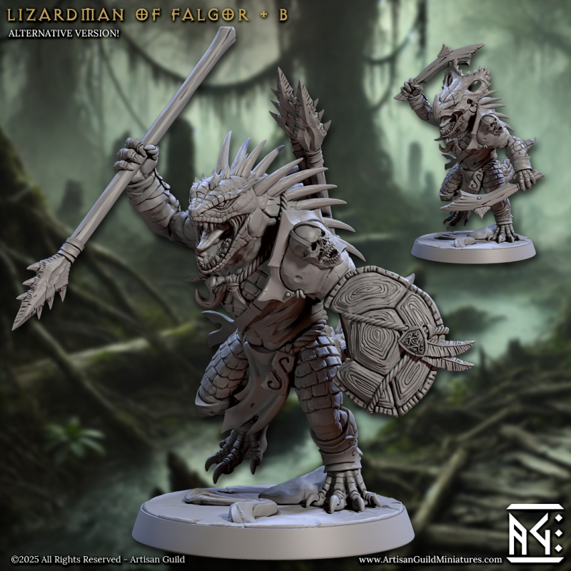 Lizardmen of Falgor - B