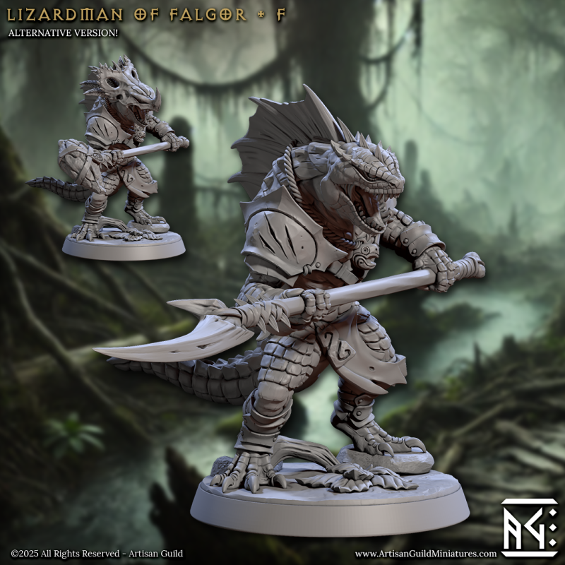 Lizardmen of Falgor - F